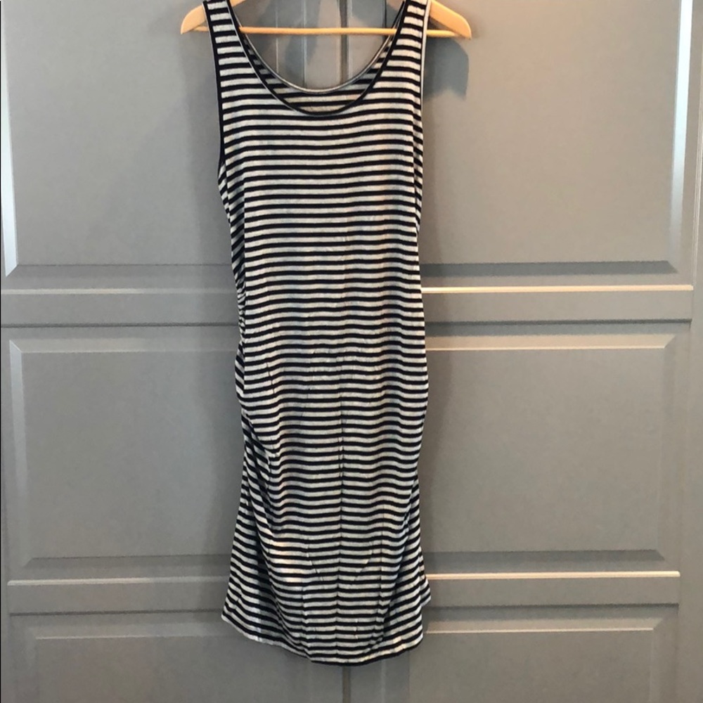 Striped Maternity Dress